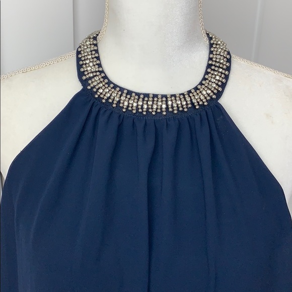 TOBI Evening Cocktail Dress ๐ w Rhinestone - Picture 2 of 7